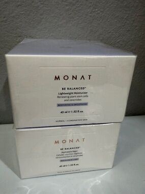 Bundle New 2 Monat Be Balanced Lightweight Moisturizer Renewing Plant Stem Cells